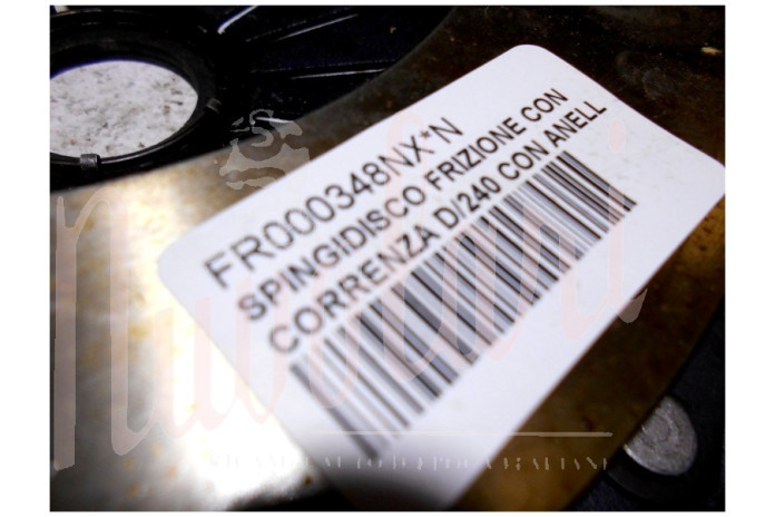SPINGIDISCO FRIZIONE CONCORRENZA D/240 CON ANELLO