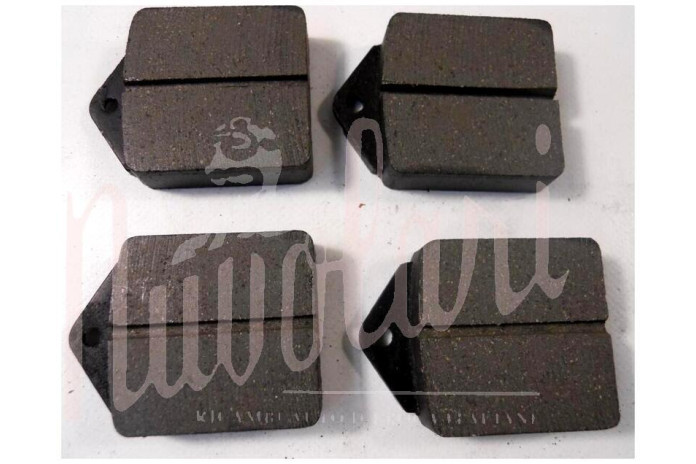 PASTICCHE FRENO ANTERIORE (IMPIANTO DUNLOP)