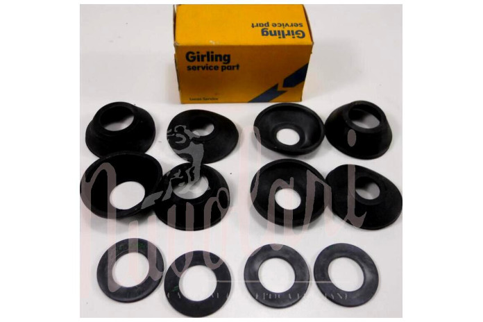 SERIE GOMMINI PINZA FRENO D.42 POSTERIORE PER LANCIA FLAVIA 1800 INIEZIONE 