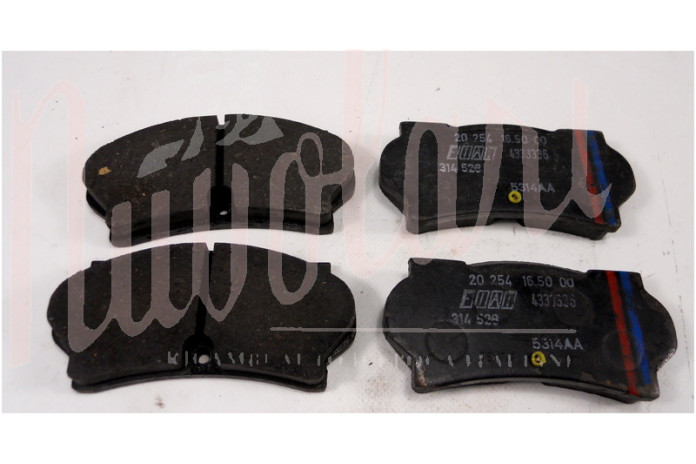 PASTICCHE FRENO ANTERIORE