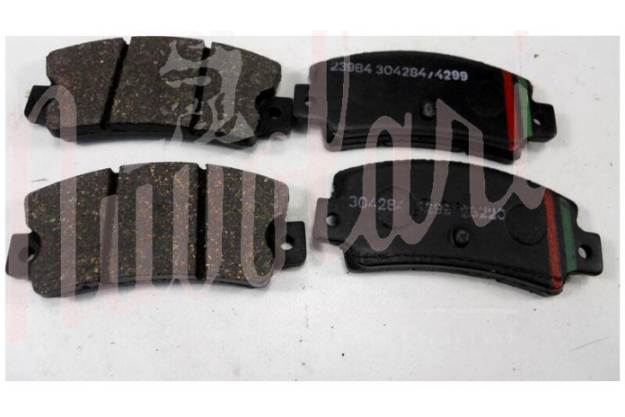 PASTICCHE FRENO POSTERIORE (SPESSORE 11,5)