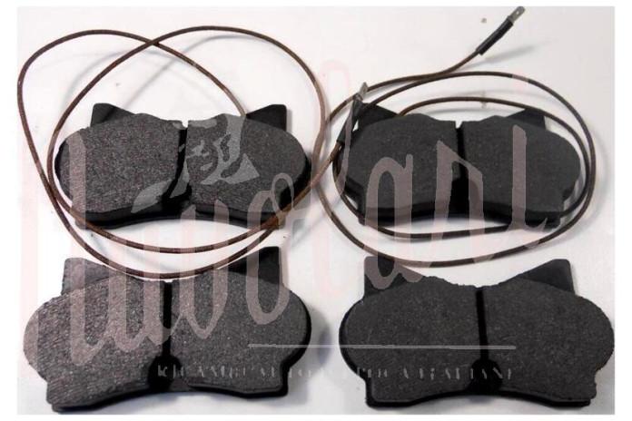 PASTICCHE FRENO ANTERIORE (CON SENSORE SPIA SPESSORE 16)