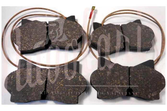 PASTICCHE FRENO ANTERIORE (CON SENSORE SPIA SPESSORE 16)