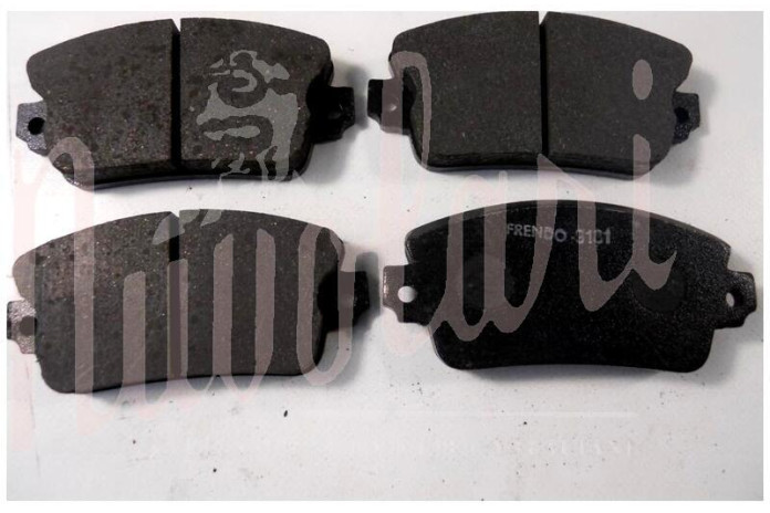 PASTICCHE FRENO ANTERIORE (SPESSORE 17)