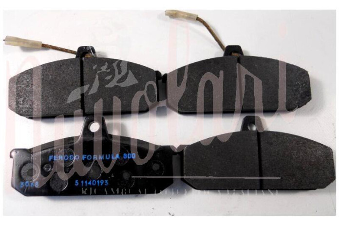 PASTICCHE FRENO ANTERIORE