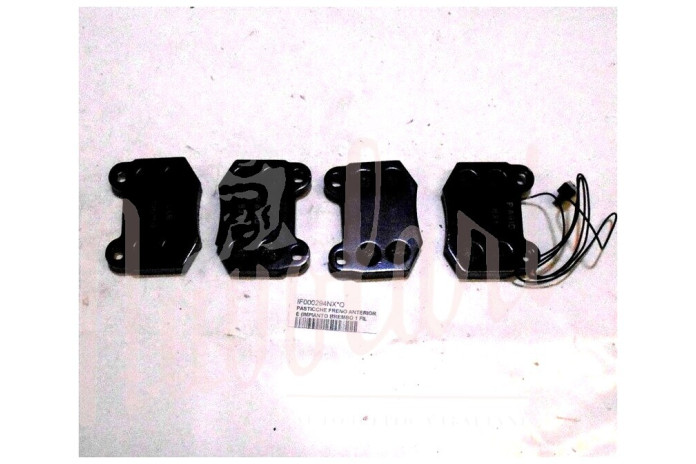 PASTICCHE FRENO ANTERIORE (IMPIANTO BREMBO 1 FILO SENSORE SPIA)