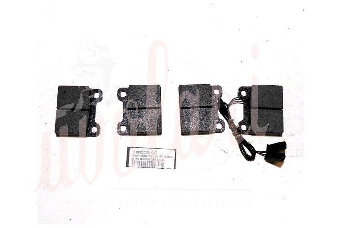 PASTICCHE FRENO ANTERIORE (2 FILI SENSORE SPIA)