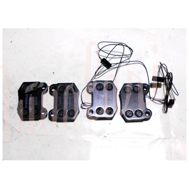 PASTICCHE FRENO ANTERIORE (IMPIANTO BREMBO 2 FILI SENSORE SPIA)