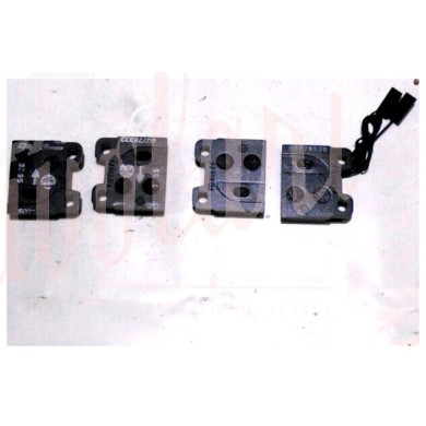 PASTICCHE FRENO POSTERIORE (2 FILI SENSORE SPIA)