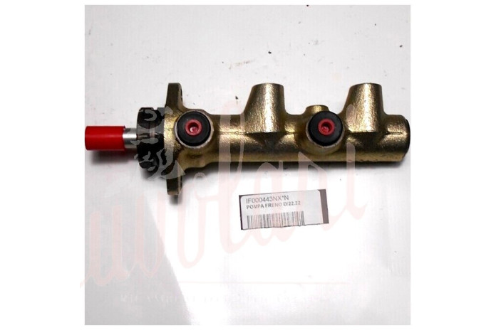 POMPA FRENO D/22.22 10X1 (3 USCITE + 1 CHIUSA CON TAPPO)