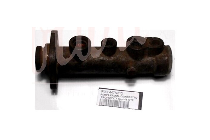 POMPA FRENO(MODIFICA DOPPIA INT CILINDRETTO Cm44 INTERASSE D/42)
