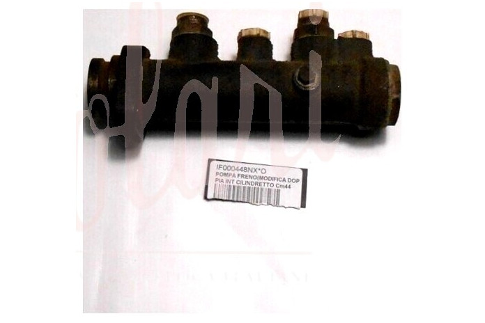 POMPA FRENO(MODIFICA DOPPIA INT CILINDRETTO Cm44 INTERASSE D/40)