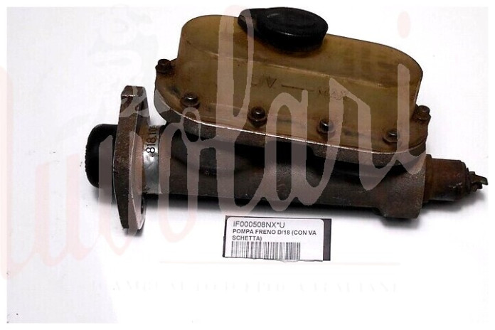 POMPA FRENO D/18 (COMPLETA DI VASCHETTA)