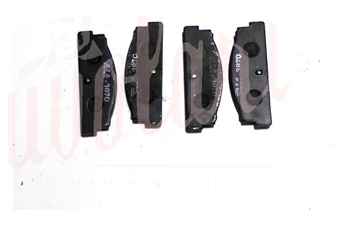 PASTICCHE FRENO POSTERIORE MAGGIORATE (SPESSORE 12,5)