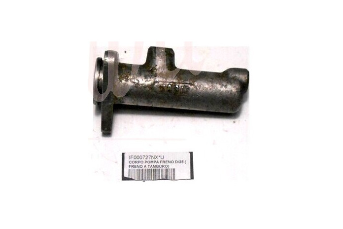 CORPO POMPA FRENO D/25 (FRENO A TAMBURO)