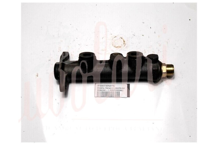 POMPA FRENO (1 USCITA SUPERIORE + 1 POSTERIORE)