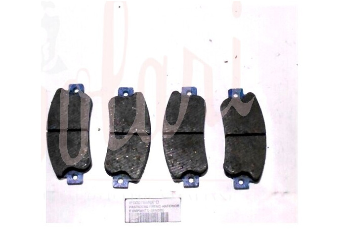 PASTICCHE FRENO ANTERIORE (IMPIANTO BENDIX)