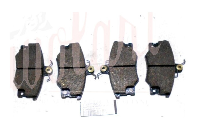 PASTICCHE FRENO ANTERIORE (IMPIANTO LUCAS SENSORE SPIA)