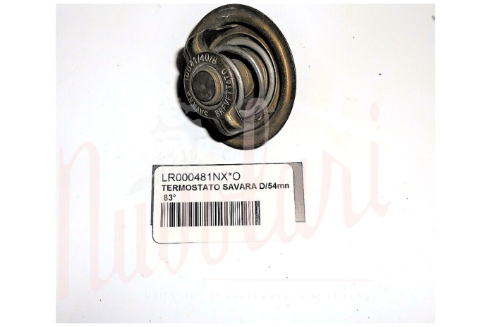 TERMOSTATO SAVARA D/54mm 83°