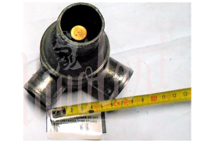 TERMOSTATO SAVARA 80°(H110mm DISTANZA TUBI 67mm)