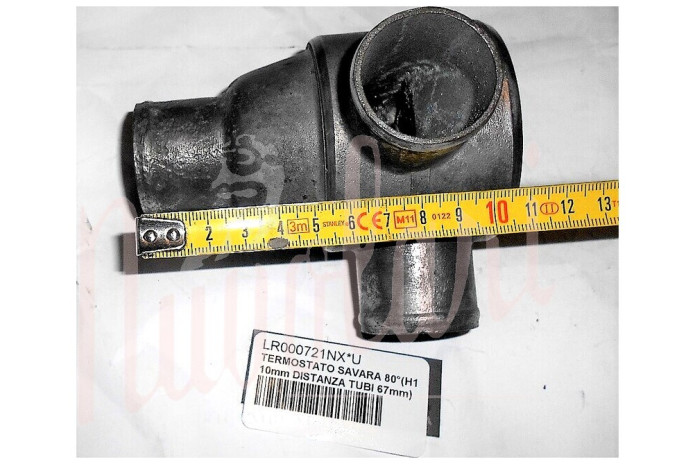 TERMOSTATO SAVARA 80°(H110mm DISTANZA TUBI 67mm)