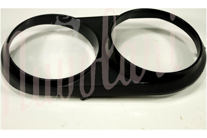 CORNICE FARI DOPPIO FARO PLAS. NERA