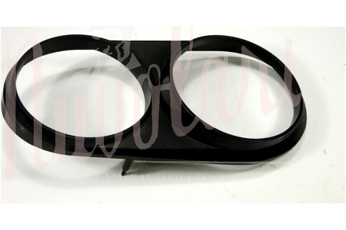 CORNICE FARI DOPPIO FARO IN PLAS. NERA