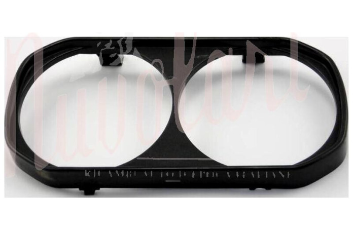 CORNICE FARO DOPPIO PLAST. NERA