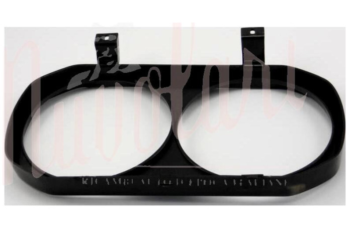 CORNICE FARO DOPPIO PLAST. NERA