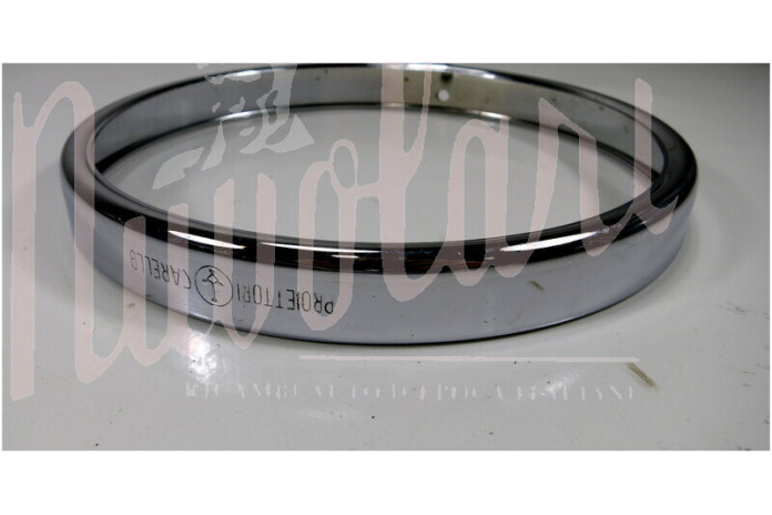 CORNICE FARO CROMATA CONCORRENZA TIPO BASSO 18 mm