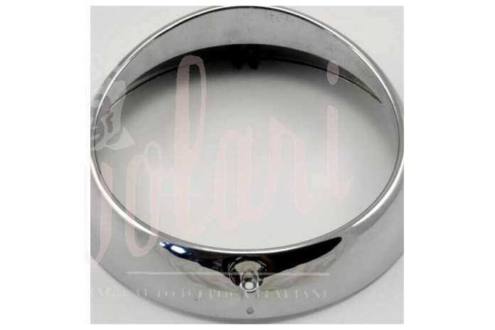 CORNICE FARO ESTERNA METALLO CON VISIERA