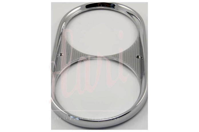 CORNICE FARO ESTERNA METALLO DOPPIO FARO