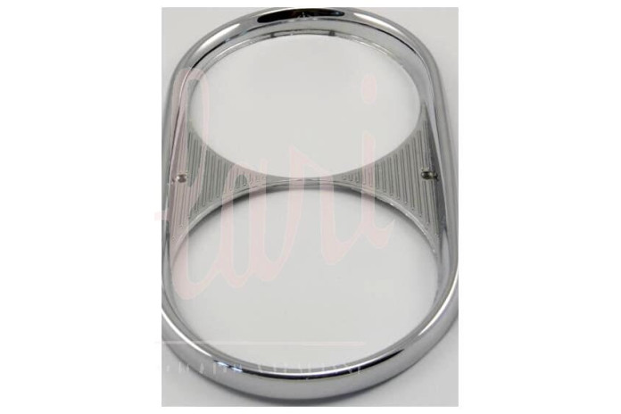 COPPIA CORNICI DOPPIO FARO ESTERNE METALLO