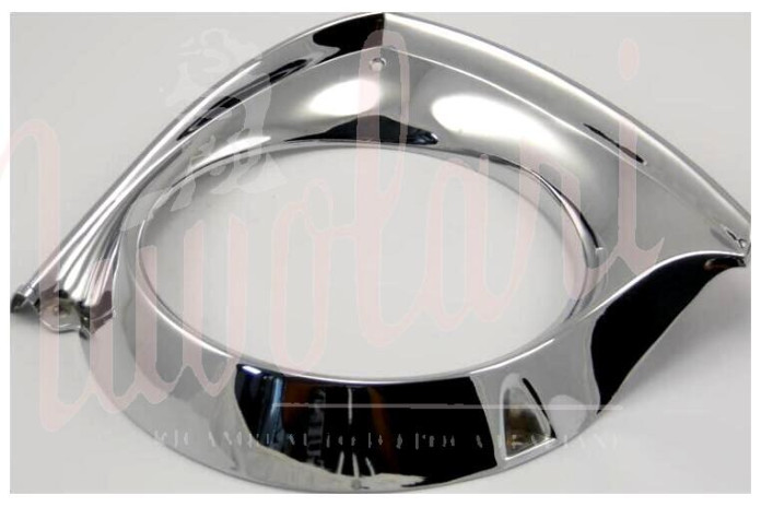 COPPIA CORNICE FARO ESTERNA METALLO