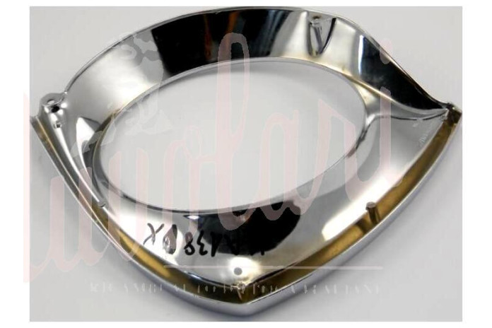 COPPIA CORNICE FARO ESTERNA METALLO