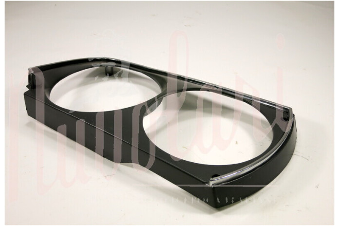 CORNICE FARO EST. DOPPIO FARO IN PLASTICA SCURA