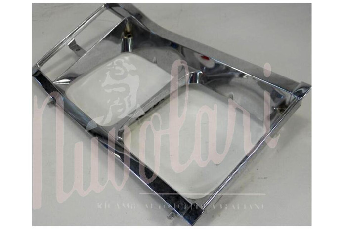 CORNICE FARO ESTERNA DOPPIO FARO PLASTICA