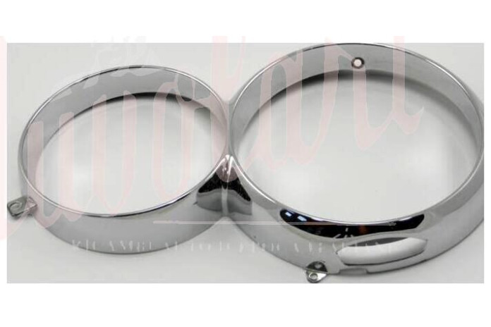 CORNICE FARO ESTERNA DOPPIO FARO ZAMA PIU' REGOLAZ