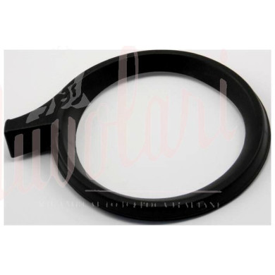 CORNICE FARO ANTERIORE PLASTICA NERA INCASTRO