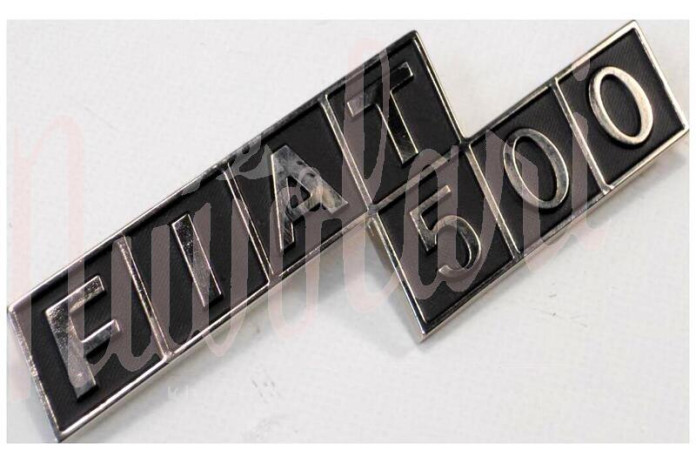 SCRITTA FIAT 500 IN ZAMA