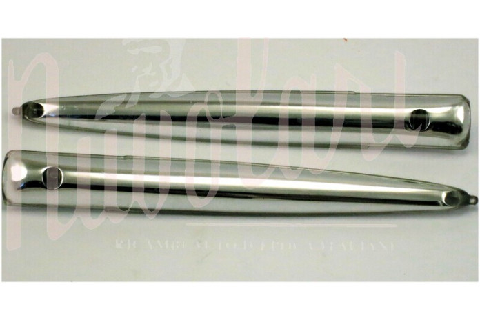 BAFFO MASCHERINA IN PLASTICA CROMATA