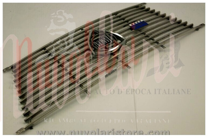 MASCHERINA CENTRALE ACCIAIO INOX