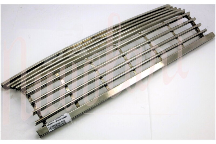 MASCHERINA CENTRALE ACCIAIO INOX