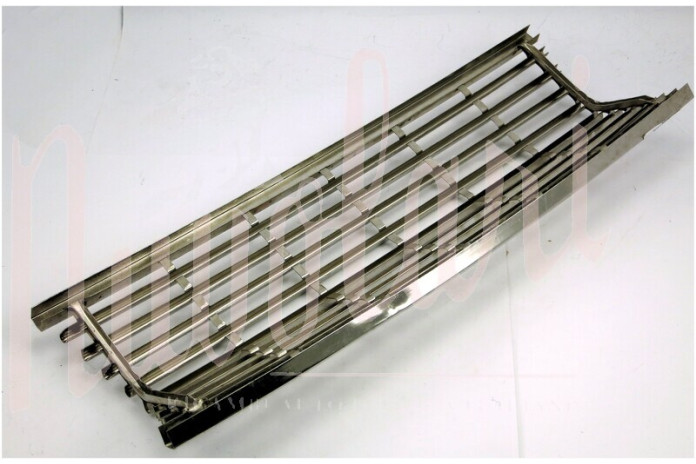 MASCHERINA CENTRALE ACCIAIO INOX