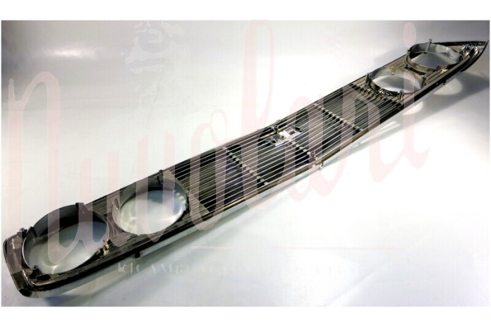 MASCHERINA CENTRALE PLASTICA CROMATA