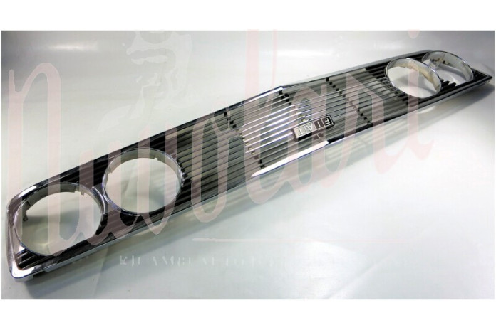 MASCHERINA CENTRALE PLASTICA CROMATA