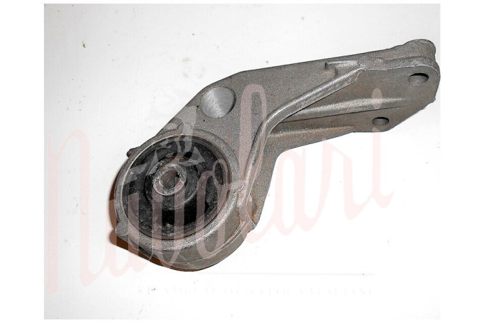 SUPPORTO MOTORE IN ALLUMINIO COMPLETO DI SILENTBLOCK (2 TACCHE)