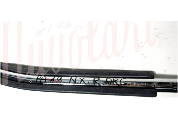 CENTRALE ANTERIORE CROMATO (TUBOLARE CON GOMMA)