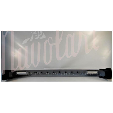 PARAURTI ANTERIORE CROMATO CON GOMMA