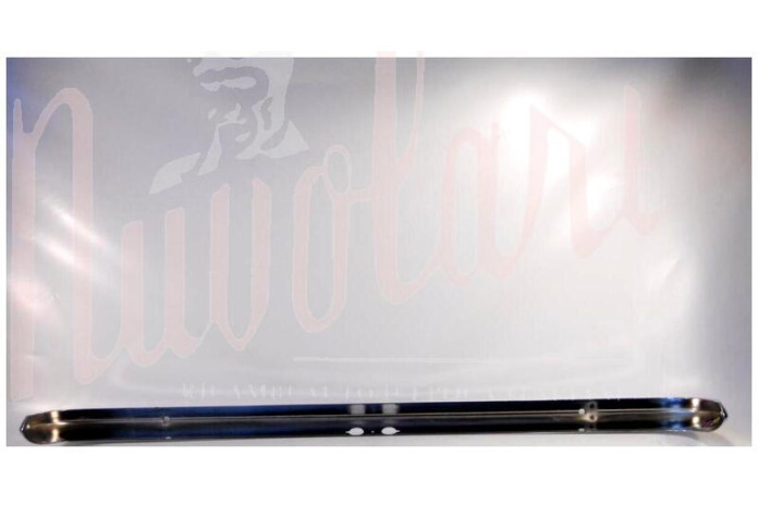 PARAURTI POSTERIORE CROMATO C/FORO TARGA